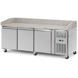 Pizza Counter 3 doors Granite top Depth 800mm |  THPZ3600TN