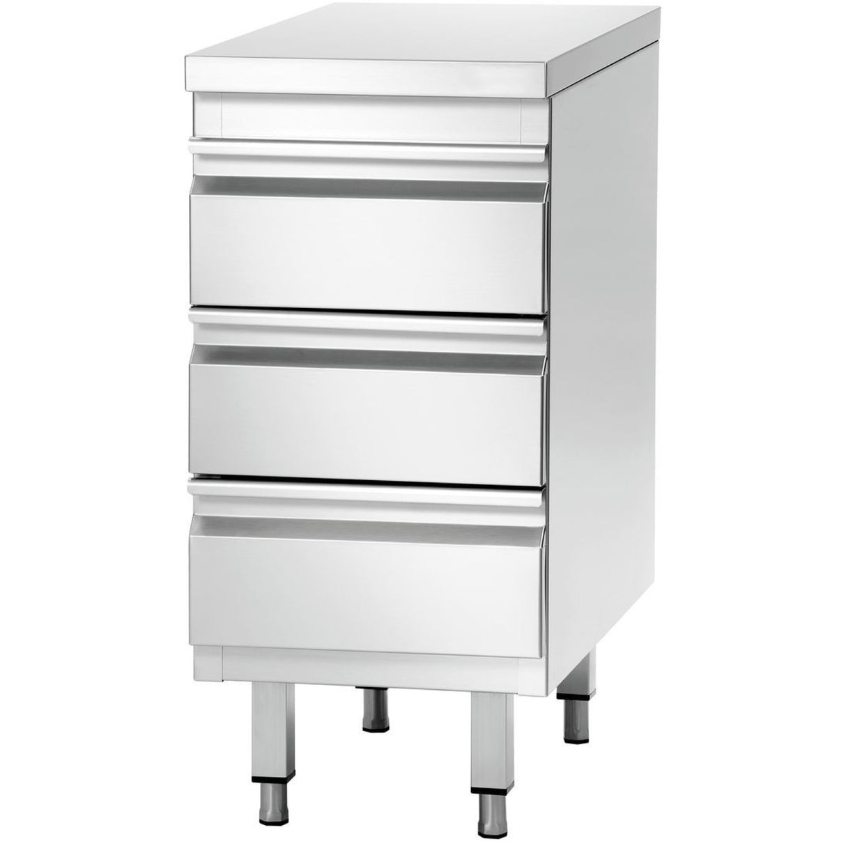 Commercial Drawer Cabinet Stainless Steel 3 Drawers Width 500mm Depth 700mm | Thss3 R57