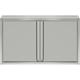 Wall Cabinet 2 Hinged Doors Stainless Steel Width 800mm Depth 400mm |  Thwsr84