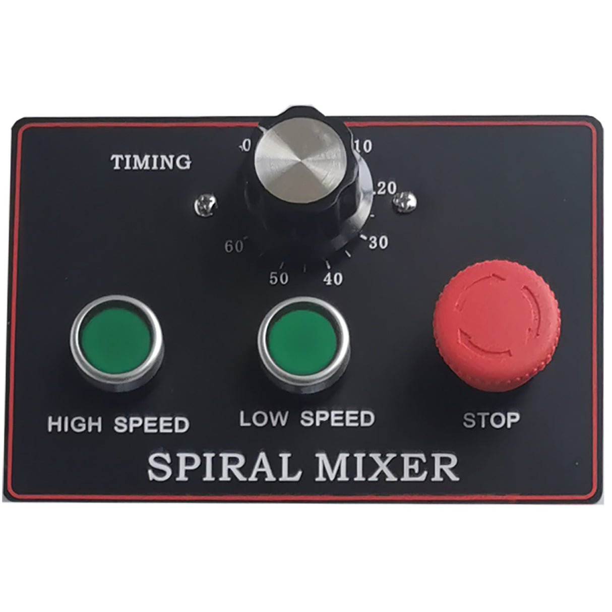 Professional Spiral Dough Mixer 20 Litres Liftable Head Removable Bowl 2 Speeds 380 V/3 Phase | Tsh20