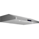 Commercial Extraction Canopy with Filter, Range Hood, Fan, Lights & 3 Speeds 900mm Undermount |  UC2002036D