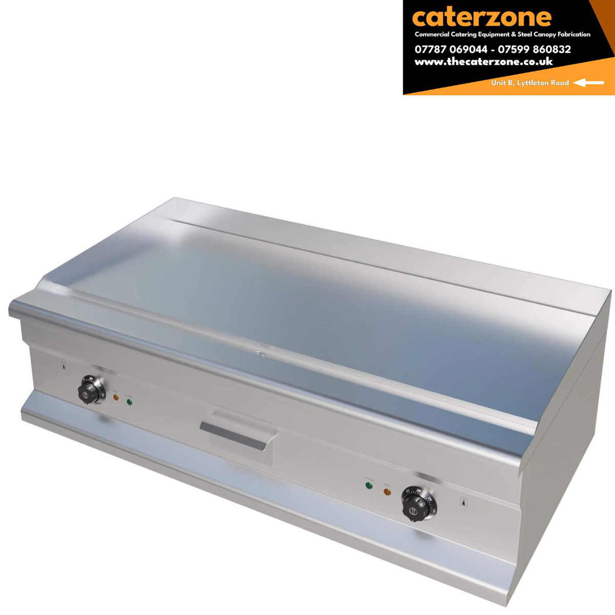 Flat Top Electric Griddle 1000mm Wide EG-1000