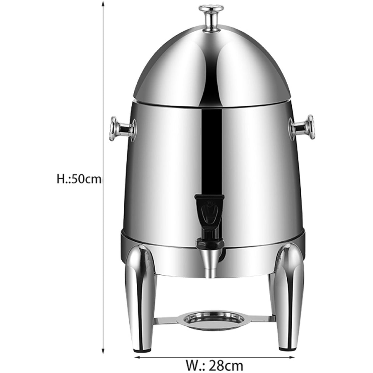 Commercial Stainless steel Juice Dispenser 12 litres |  VICJDESS12