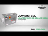 Combisteel Meatgrinder 32 750 Kg/H 230 V With Fixed Cooled Head