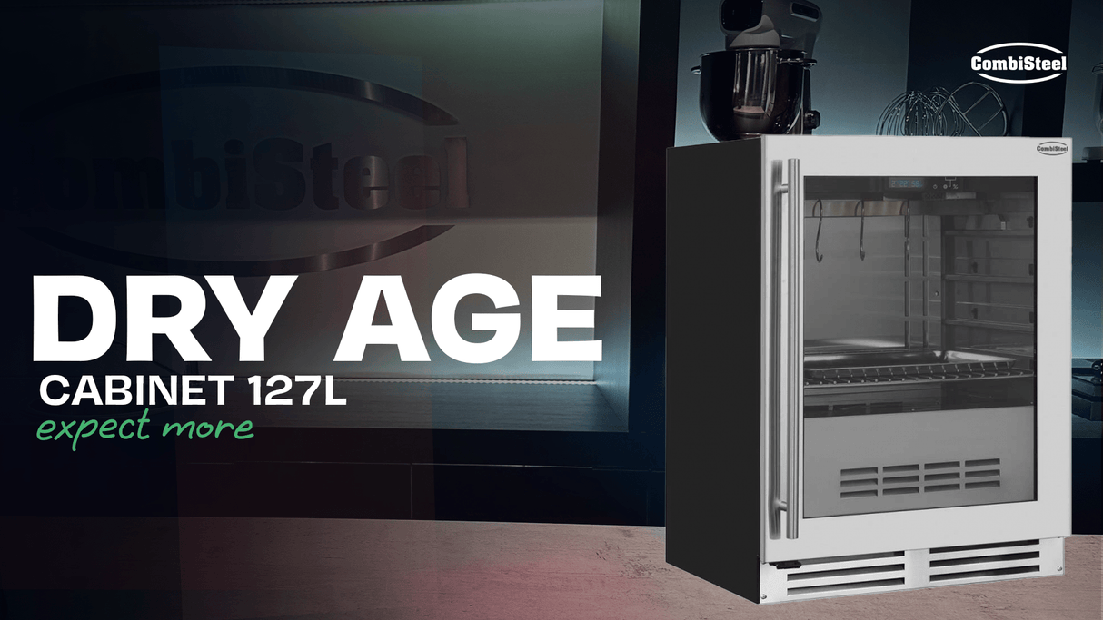 Premium 127L Combisteel Dry Age Cabinet - Model 7525.0100 for Perfectly Aged Meats