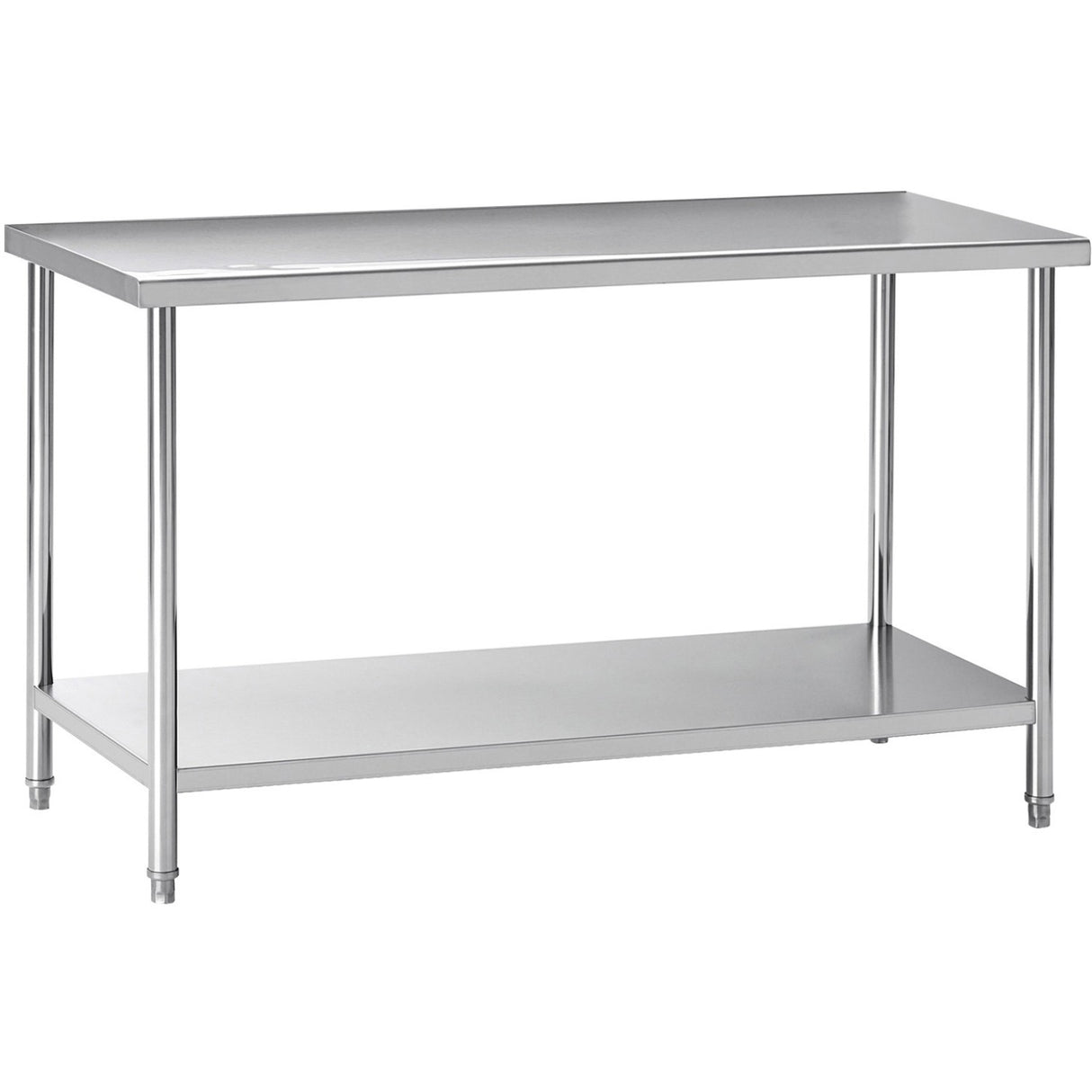 Professional Work table Stainless steel Undershelf 800x600x900mm |  W218E6080