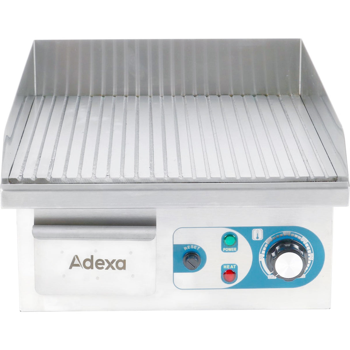 Commercial Griddle Ribbed Small 1 Zone 2k W Electric |  Wheg810 Ar