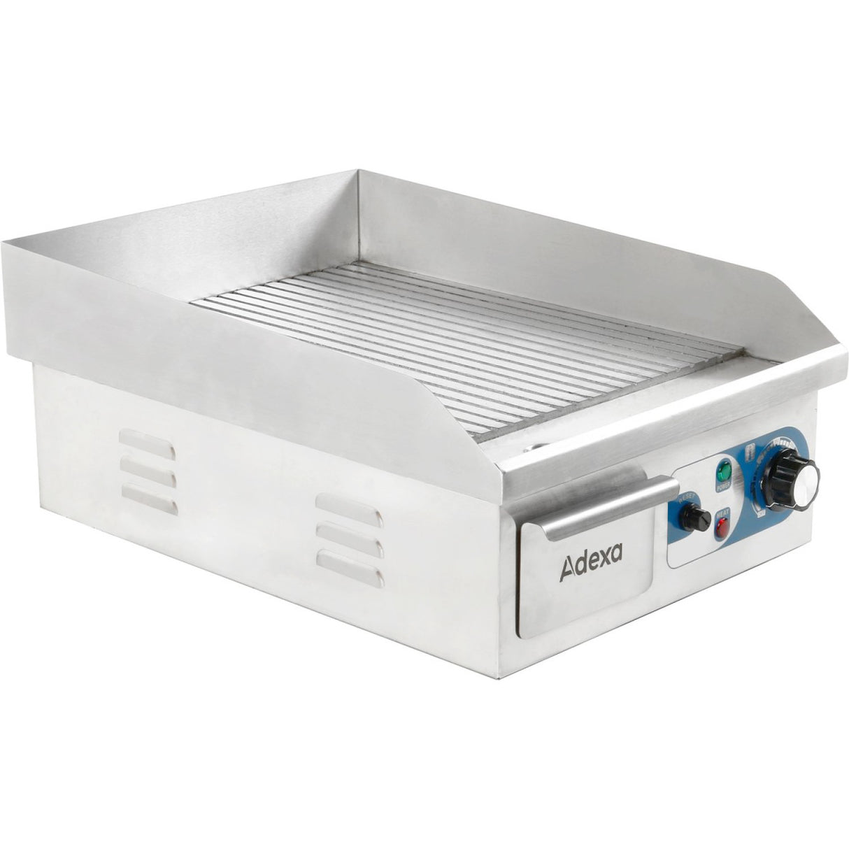 Commercial Griddle Ribbed Small 1 Zone 2k W Electric |  Wheg810 Ar