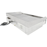 Commercial Griddle Ribbed 728x393mm 2 Zones 4.4k W Electric | Wheg820 Ar