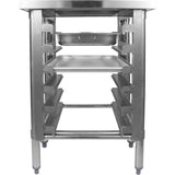 Commercial Equipment Stand With 6 Tier Tray Rack Gn1/1 Marine Edges 600x700x900mm |  Whmtr7060