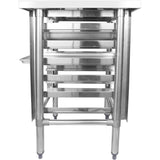 Commercial Equipment Stand With 6 Tier Tray Rack Gn1/1 Marine Edges 600x700x900mm |  Whmtr7060