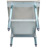 Stainless Steel Commercial Equipment Stand With Galvanised Undershelf &Amp; Marine Edges 800x700x600mm |  Whmt7080