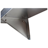 Wall Shelf Stainless steel 900x400x250mm |  WHWS40090