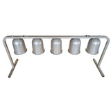 Commercial Food Warmer 5 Heating Lamps |  Wl1375