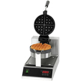 Commercial Premium Waffle Maker Round Digital Control Single |  Wb03 D