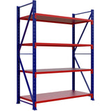 Wide Span Warehouse Racking Starter Unit 1800x800x2400mm 4 Shelves |  Wr0318080240 Start