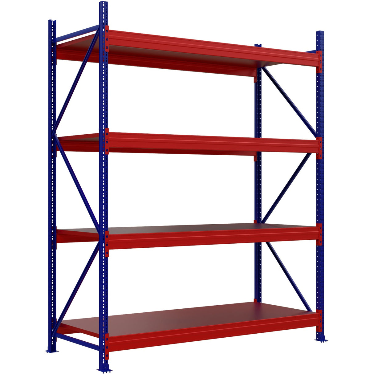 Wide Span Warehouse Racking Starter Unit 2400x1000x3000mm 4 Shelves |  Wr03240100300 Start