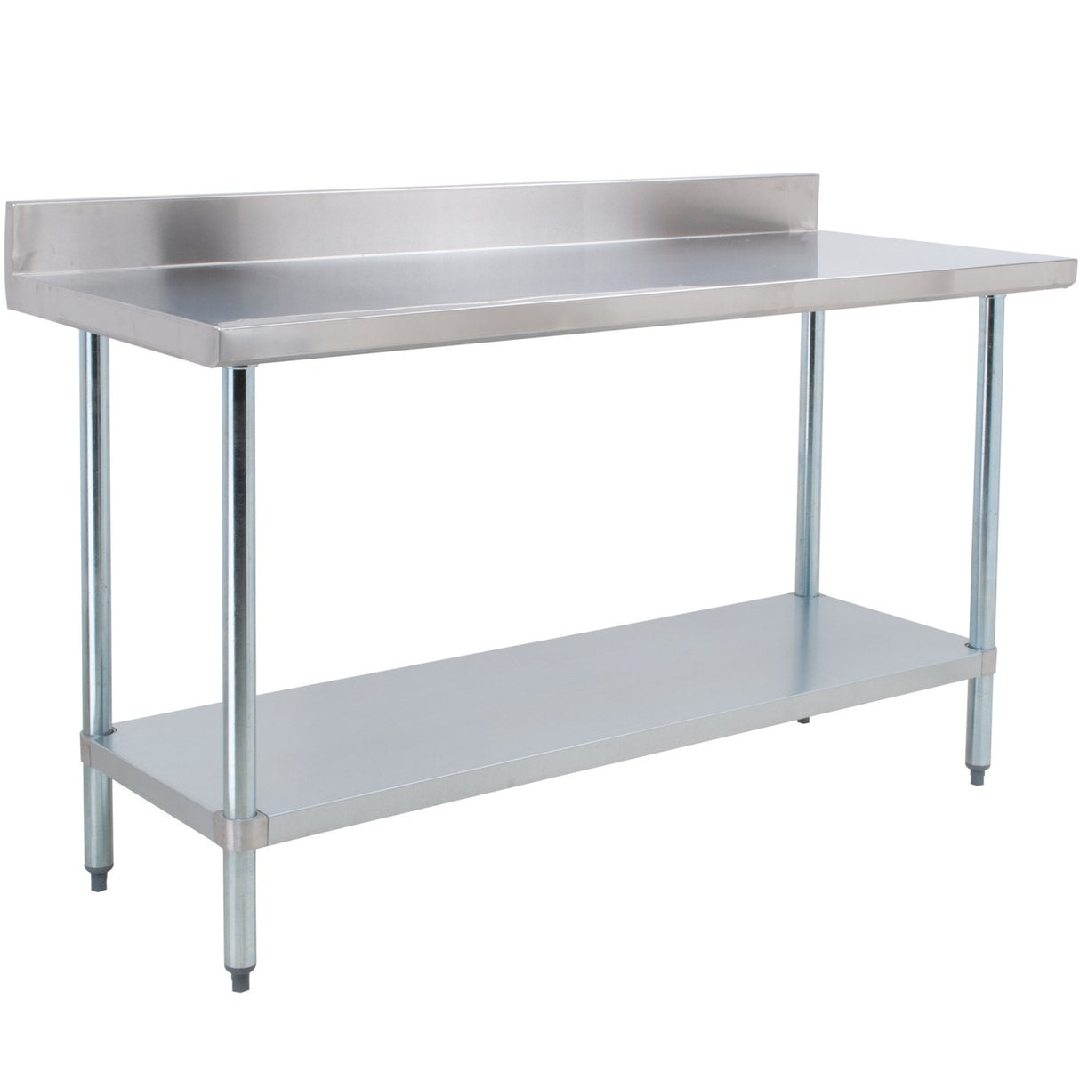 Commercial Stainless Steel Work Table Bottom shelf Upstand 2100x700x900mm |  WT70210GB