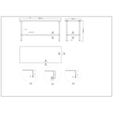 Commercial Stainless Steel Work Table Bottom Shelf 1800x700x900mm |  Wt70180 G
