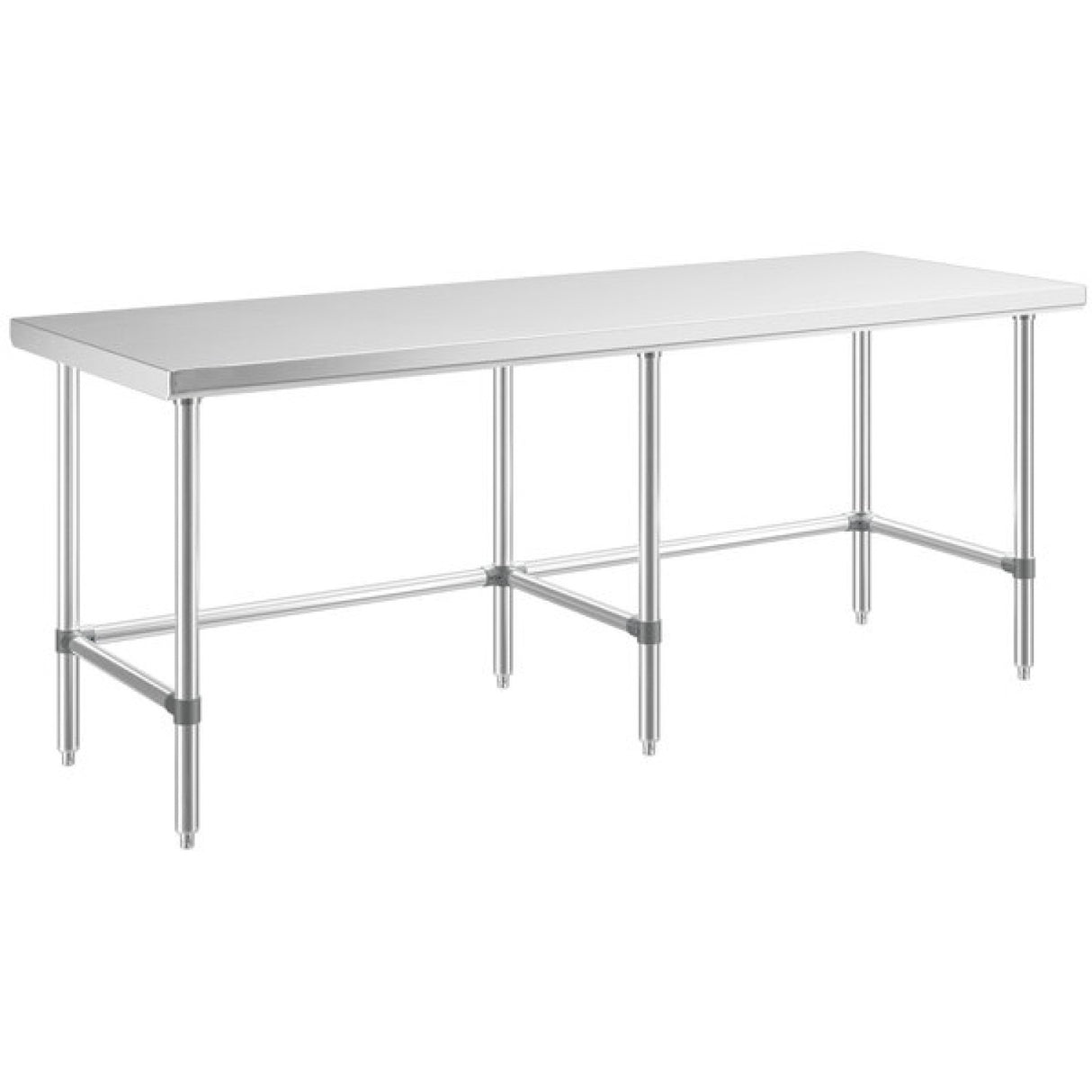 Commercial Stainless Steel Work Table No Bottom Shelf 2100x600x900mm |  Wt60210 Gnu