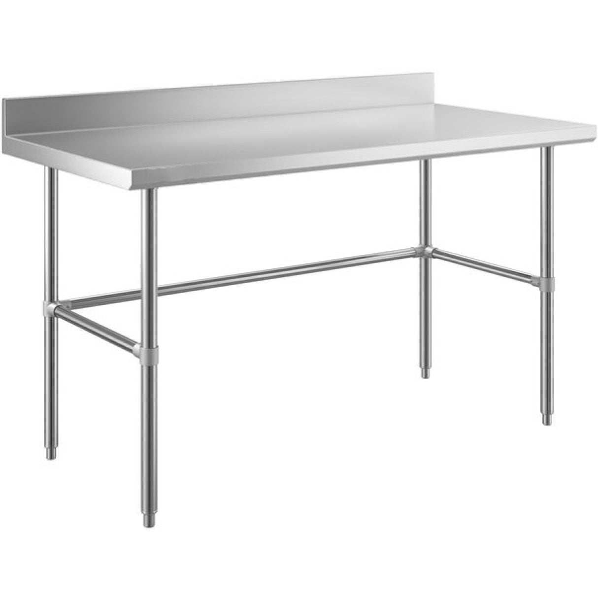 Commercial Stainless Steel Work Table No Bottom Shelf With Upstand 1800x700x900mm |  Wt70180 Gbnu
