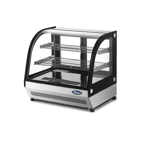 Atosa 130L Curved Refrigerated Showcase