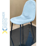 Velvet Dining Chair Light Grey |  Ww088 Lightgrey