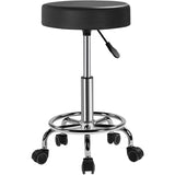 Black Height Adjustable Swivel Stool |  WW115