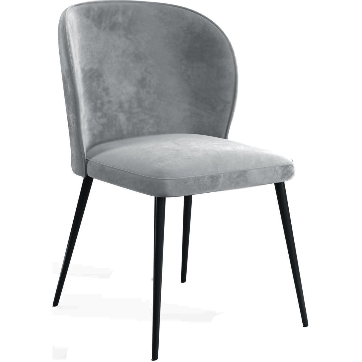 Velvet Dining Chair Dark Grey |  Ww166 Darkgreyvelvet