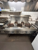 5 Burner Chinese wok USED