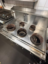 5 Burner Chinese wok USED