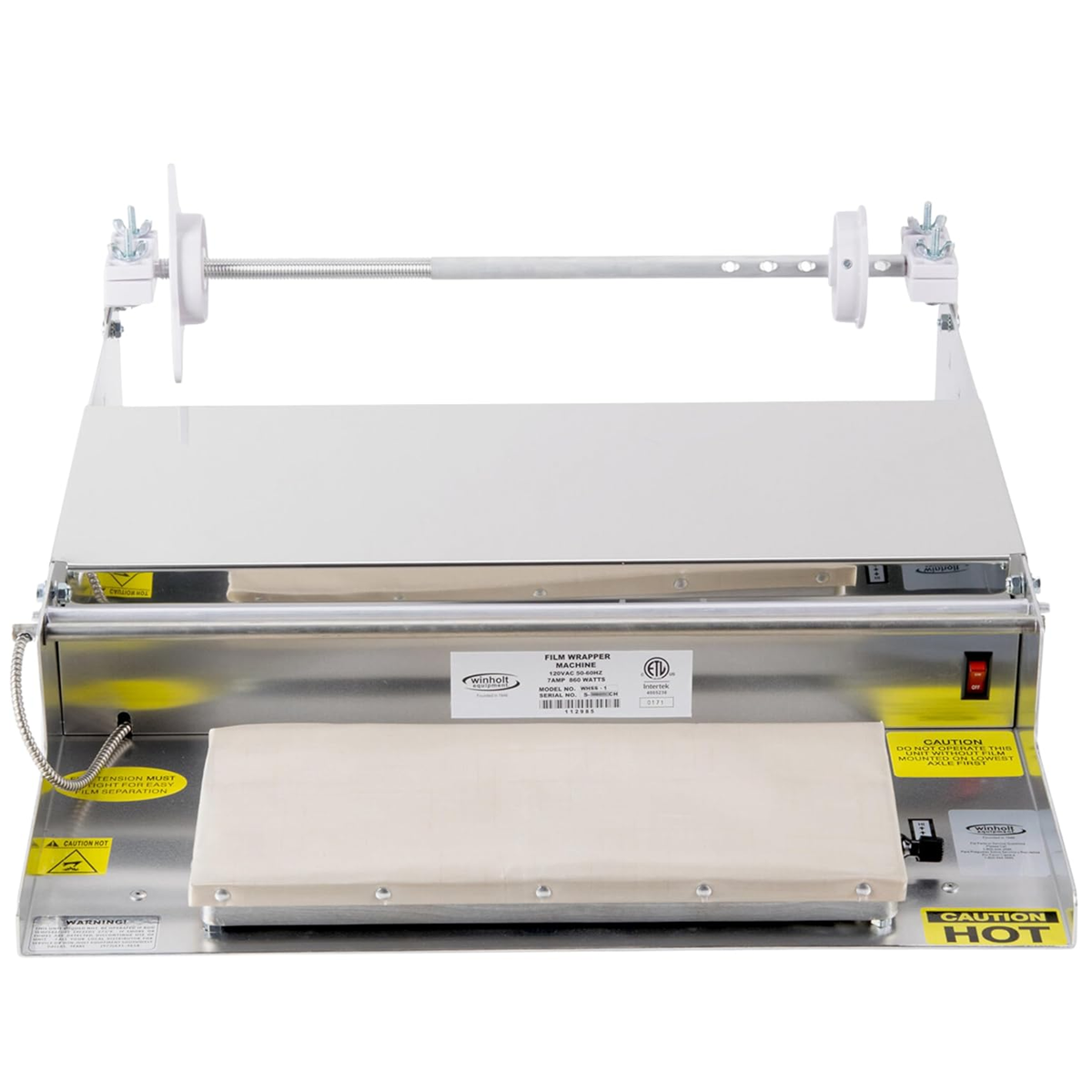 Winholt WHSS-1 Film Wrapping Dispenser 18"x8" Rolls - B Grade