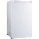 Fridge With Freezer Compartment 122 Litres Undercounter White | Bc122