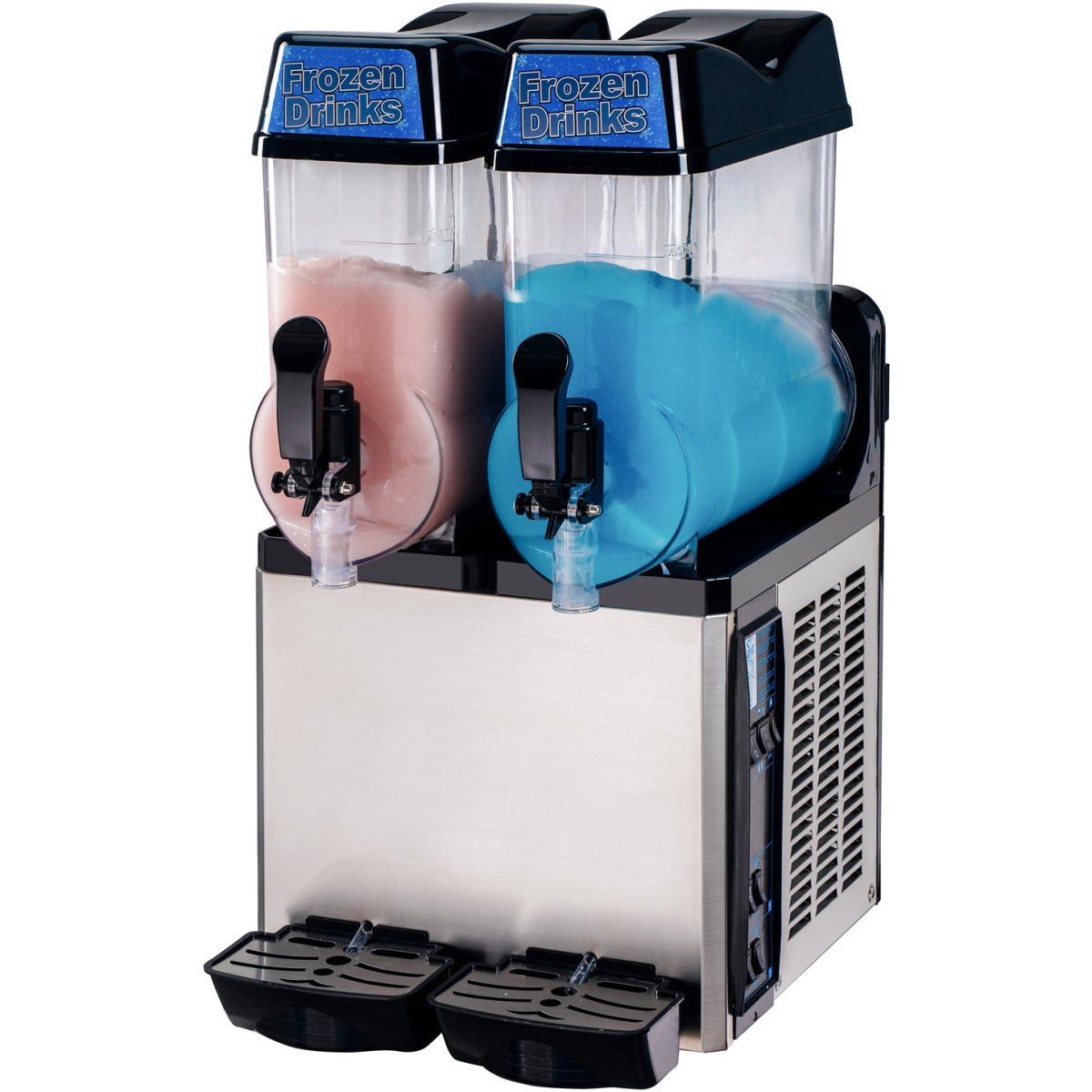 Commercial Slush Machine 2 x 12 litres 2-in-1 |  XRJ12LX2