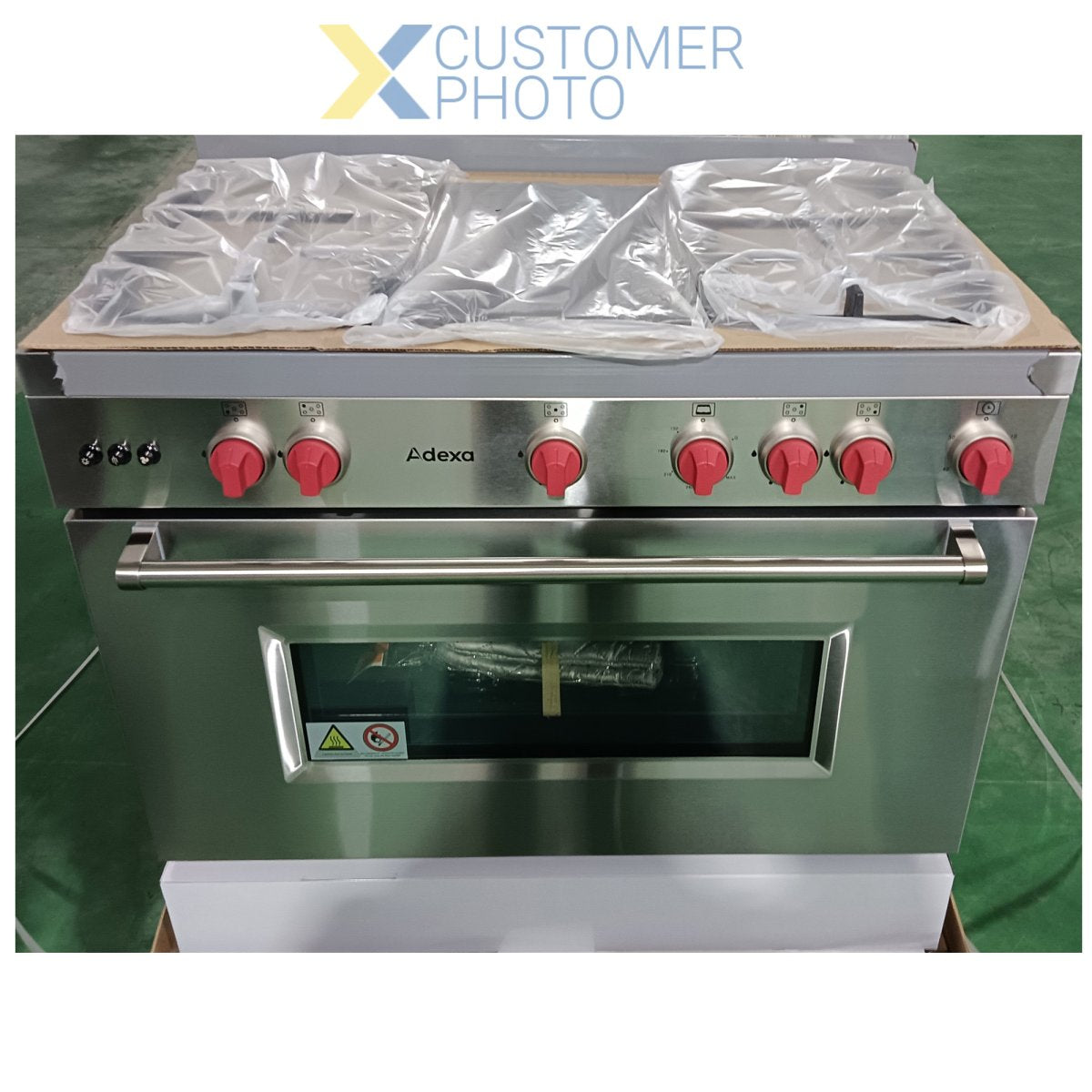 Professional Gas range Oven 7kW with 5 burners 11.4kW |  Y95ND