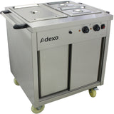 Mobile Bain Marie Top Hot Cupboard 750mm | Hxyh2 W1