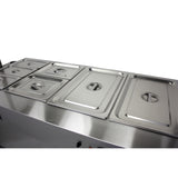 Mobile Bain Marie top Hot Cupboard 1420mm |  YH4W1