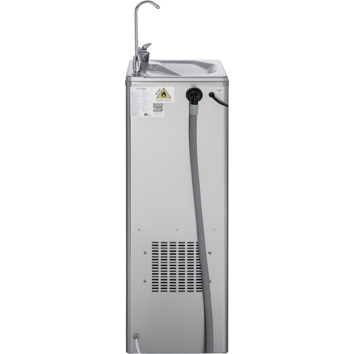 Commercial Stainless Steel Drinking Water Fountain With Drinking Tap And Bottle Tap |  Yl600 C