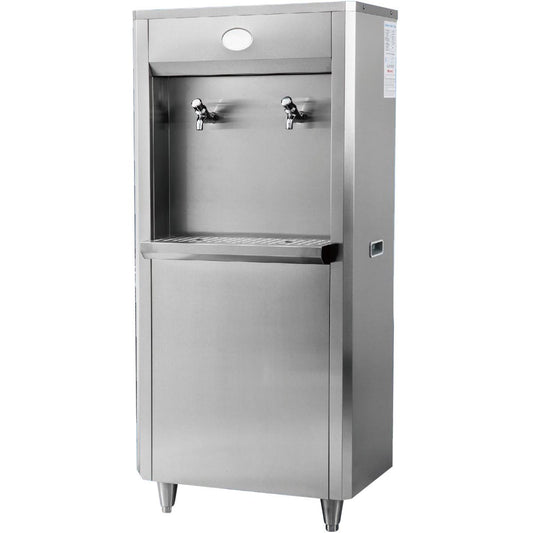 Commercial Free Standing Water Cooler Stainless Steel |  YL600F2