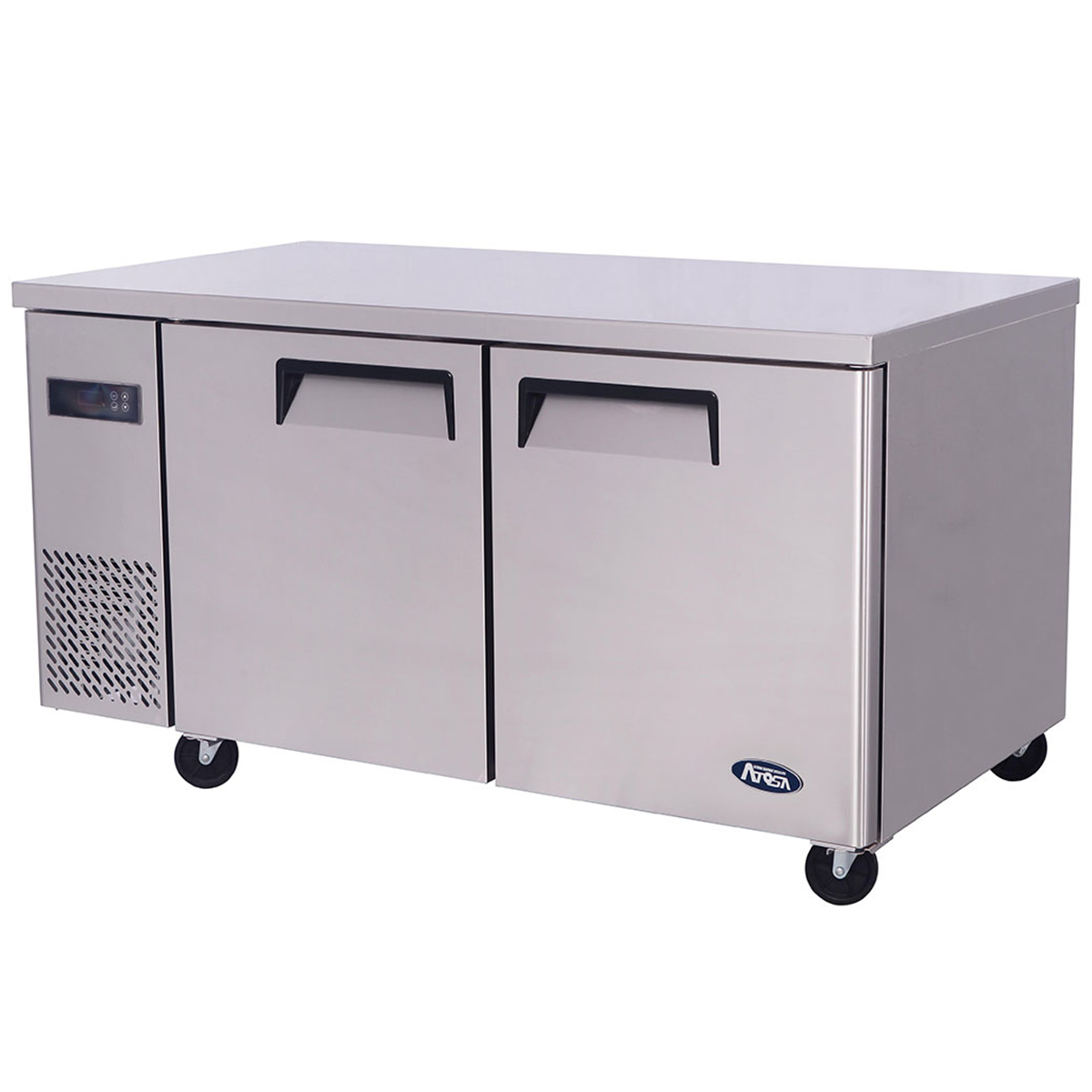 Atosa YPF9037GR Two Wide-Door Undercounter Freezer 370ltrs