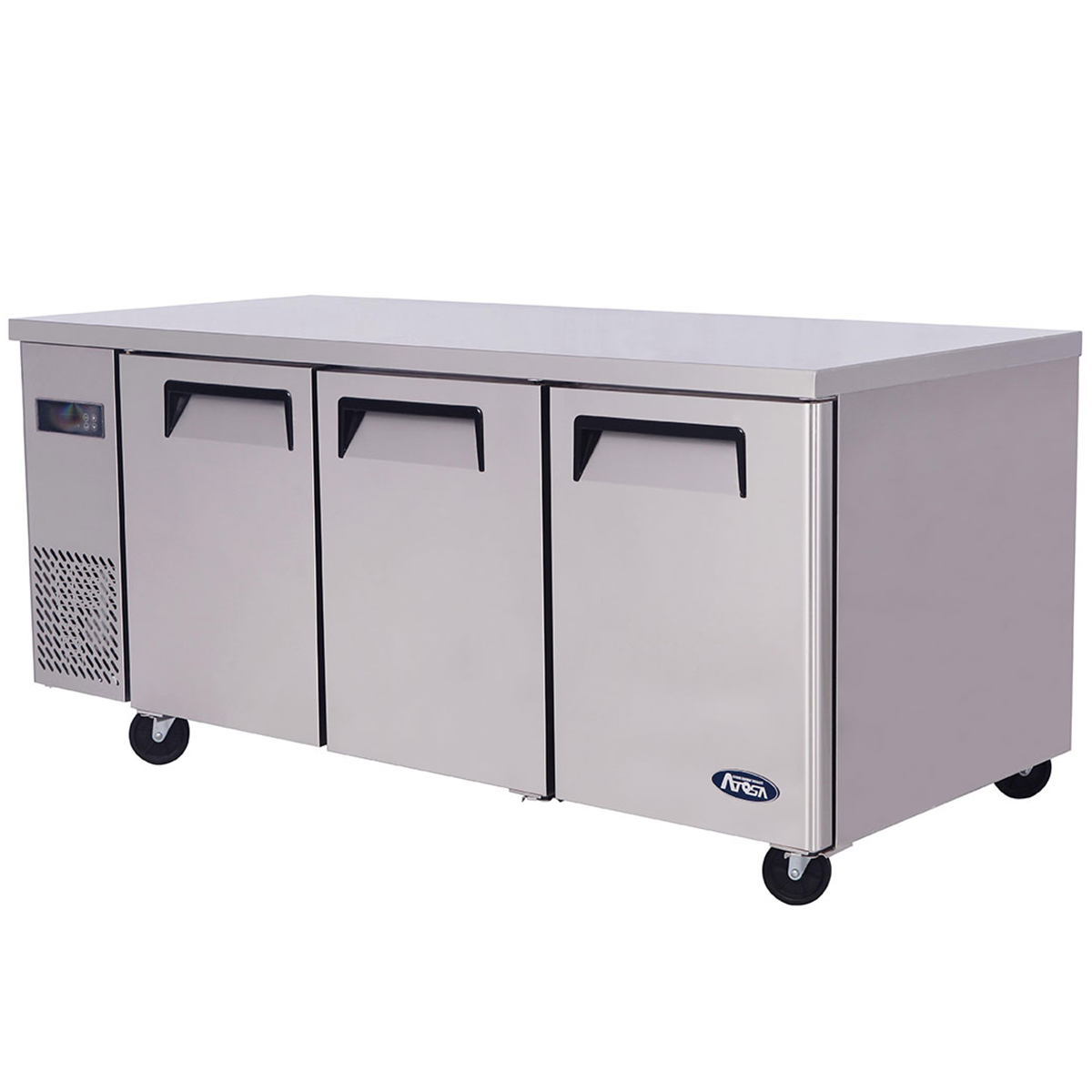 Atosa YPF9047GR Triple Door Undercounter Freezer 470ltrs