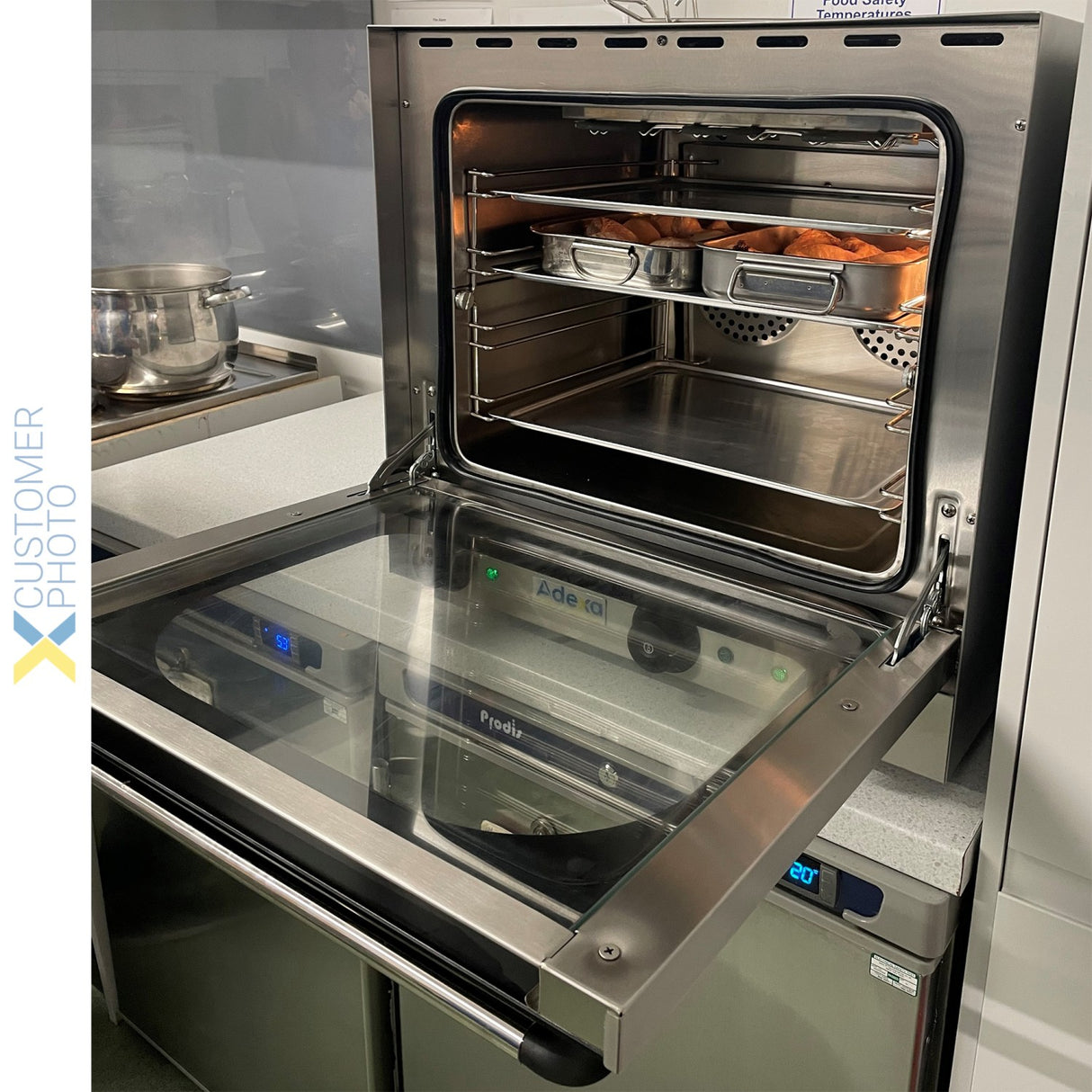 Commercial Electric Convection Oven With Grill 4 Trays 325x450mm |  Ysd3 A