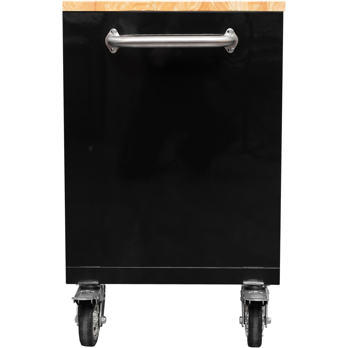 Widebody Heavy Duty 72&Quot; Steel Rolling Tool Chest With Wooden Worktop 17 Drawers 1978x610x1000mm Black | Yzm108