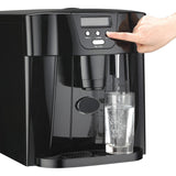 2 In 1 Ice Maker &Amp; Cold Water Dispenser Countertop 12kg/24h 0.6kg Bin |  Zb10 B