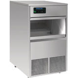 Commercial Bullet Ice Machine 80kg/24h 25kg Bin 500x610x893mm |  Zb80 A