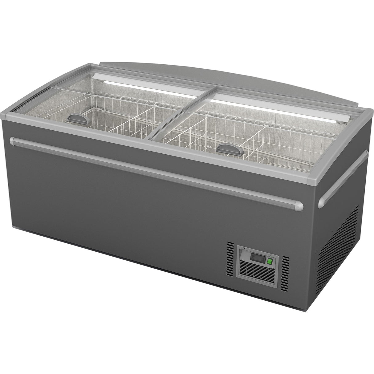Island Showcase Freezer 1850x850x795mm 372 Litre|  Zcde185 Ss2