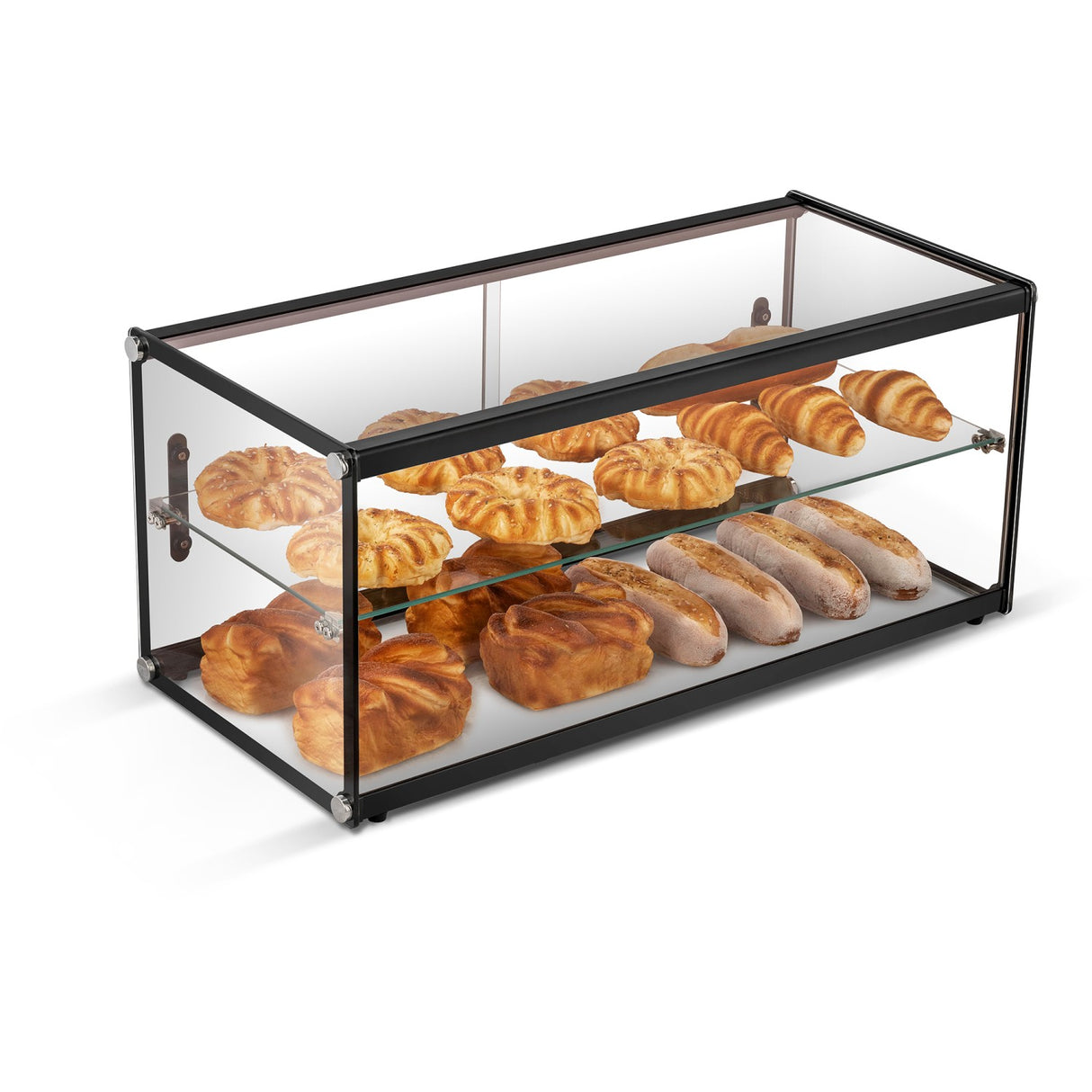 Neutral Display Case Black 827x368x366mm |  ZW90