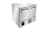 Atosa ESF8R Double Door Space Saving Counter Fridge