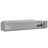 GRADED-00983 TOP1500EN 1.5m Hinged 1/3 Gastronorm Prep Top