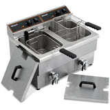 16 L Double Tank Electric Fryer